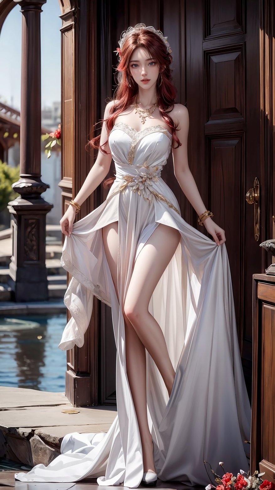 炫酷的ai壁纸完美世界火灵儿高清8k压缩包下载