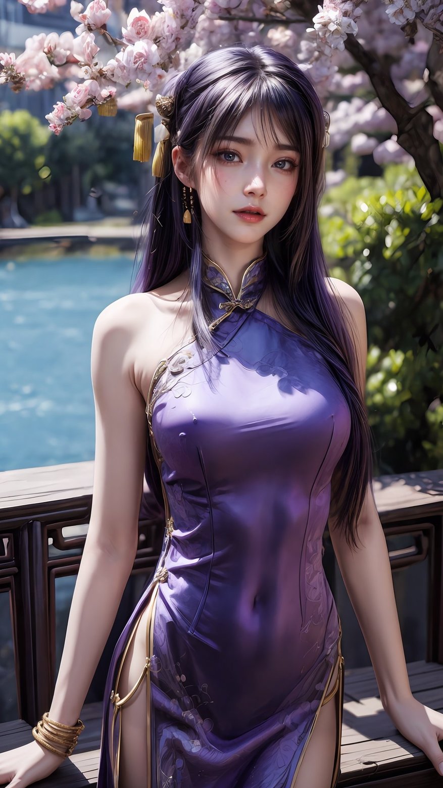 炸裂的ai桌面遮天姬紫月超清晰4k壁纸下载