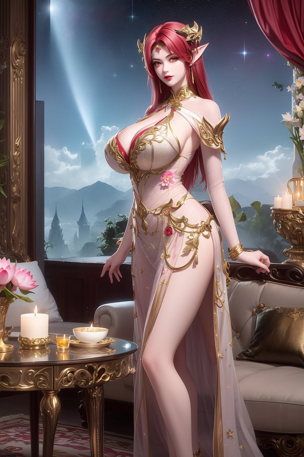 炸裂的ai生成百炼成神妖夜精美8k图包下载