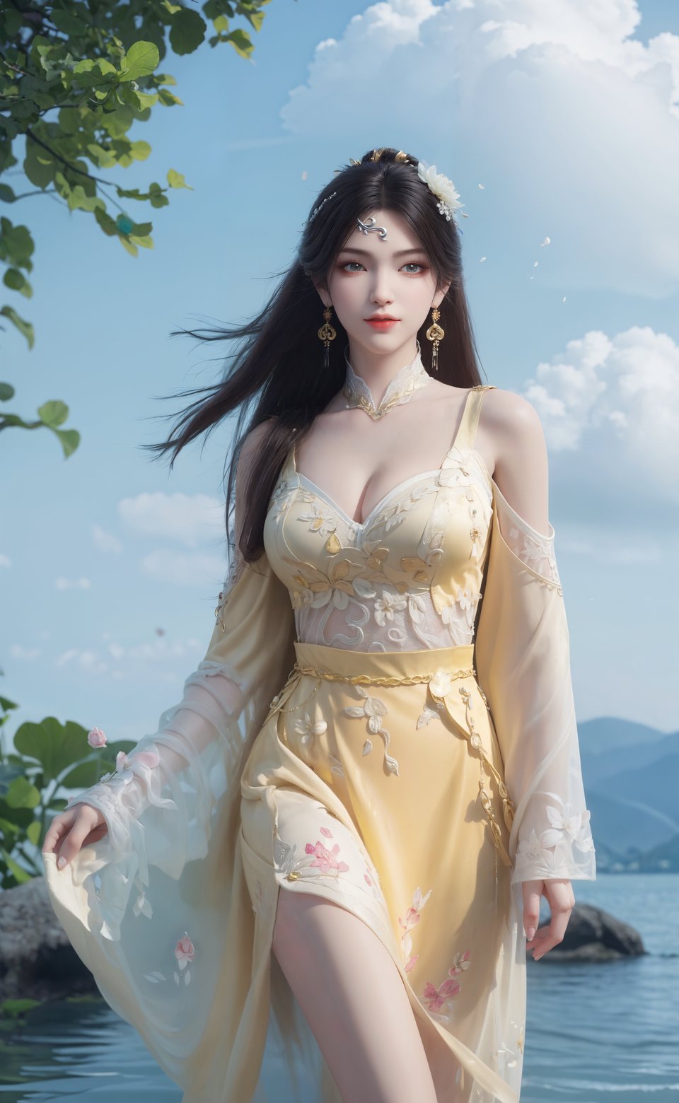 新出炉ai素材诛仙金瓶儿高清6k壁纸打包