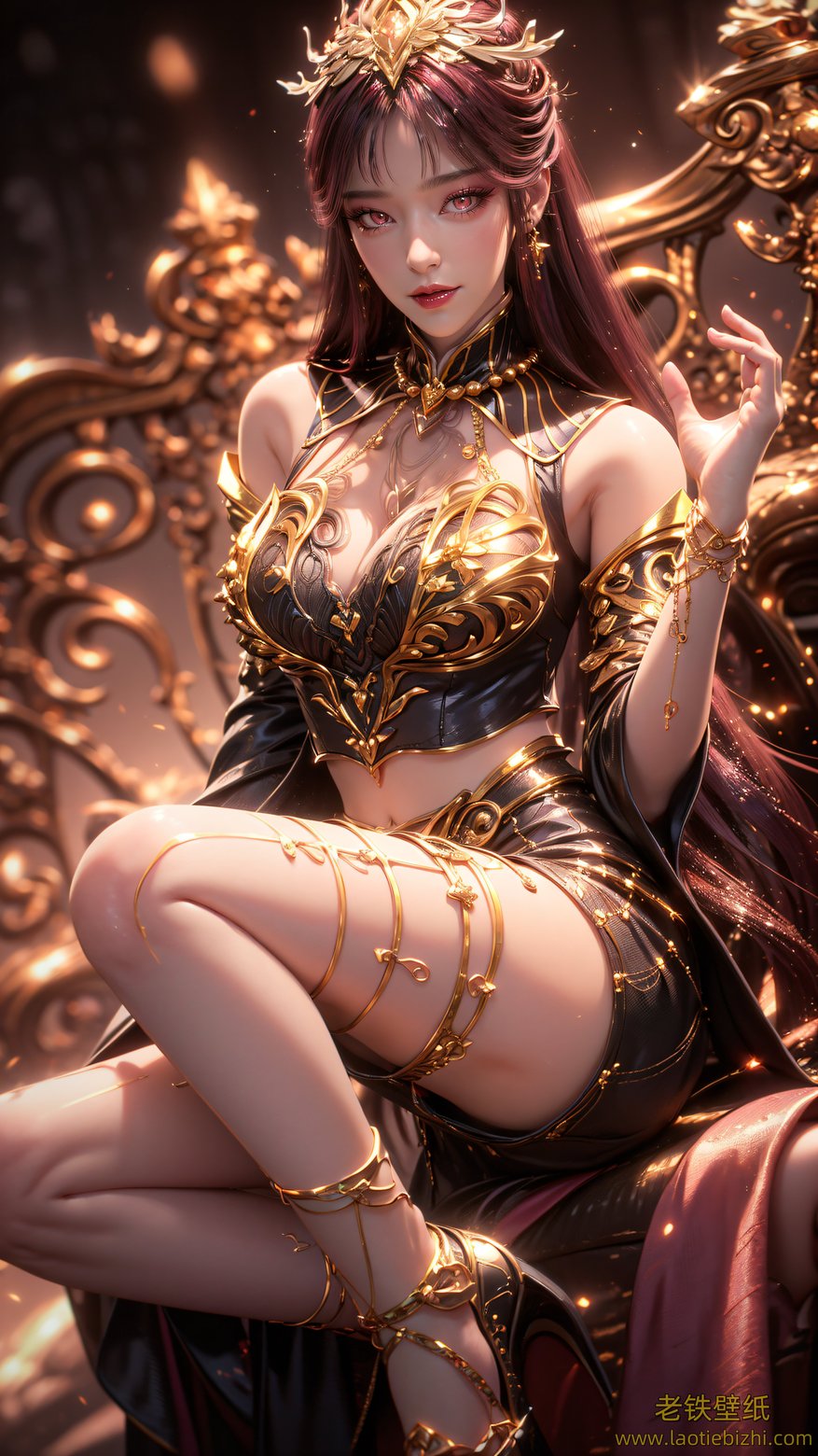 最新ai美女百炼成神毒血夫人超清6k壁纸下载