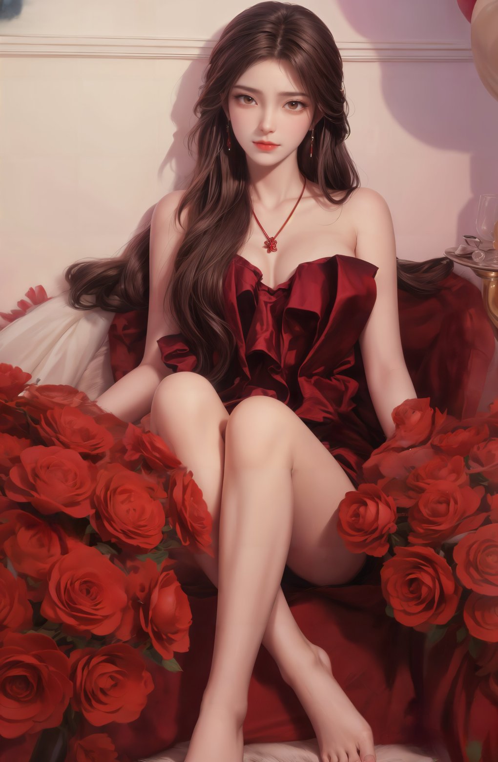 热门ai作品完美世界火灵儿精美6k壁纸网盘下载