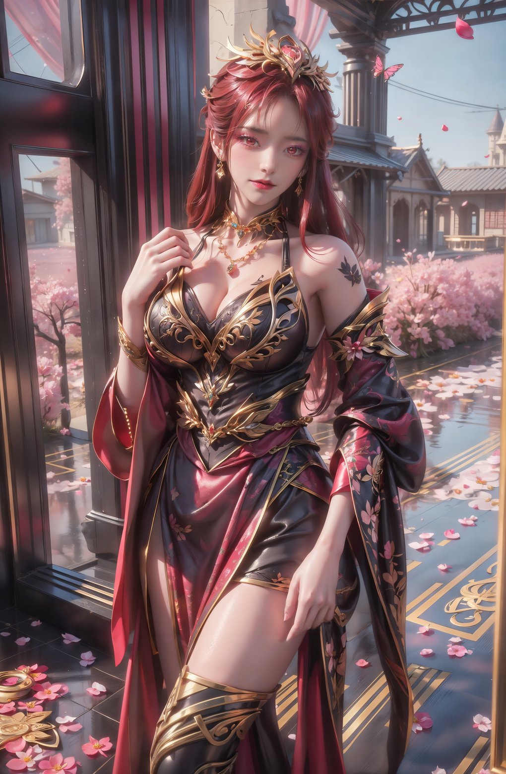 炫酷的ai素材百炼成神毒血夫人优质8k壁纸打包