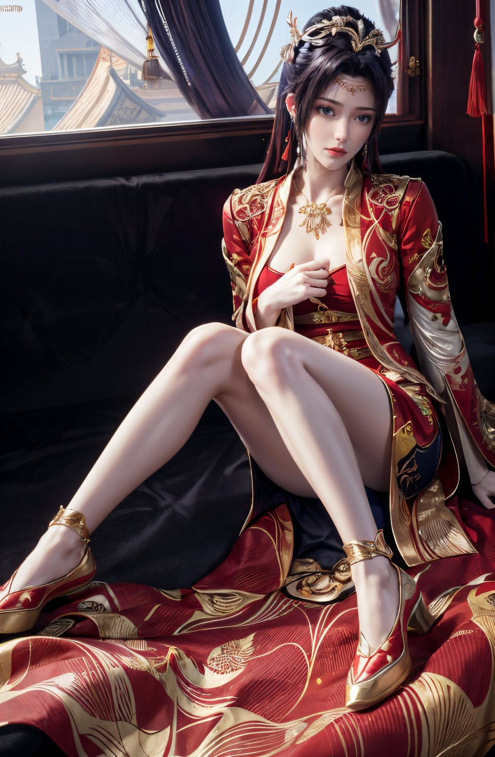 大家都喜欢的ai女生斗破苍穹云韵精美8k打包壁纸