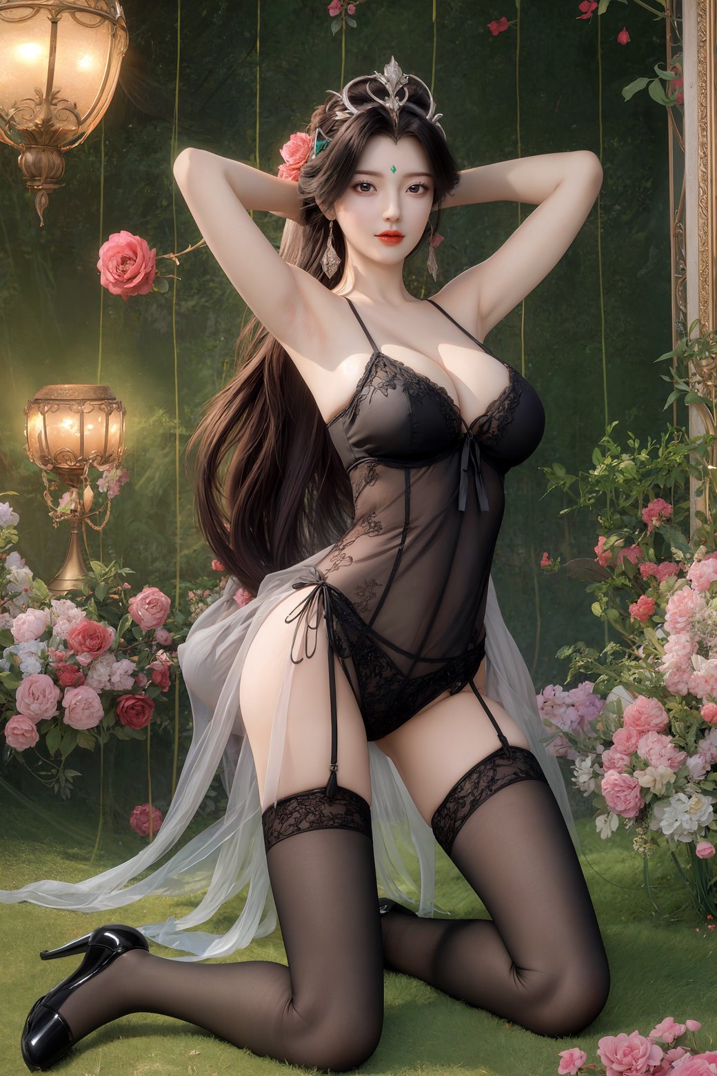 炸裂的ai桌布完美世界柳神高清8k压缩包下载