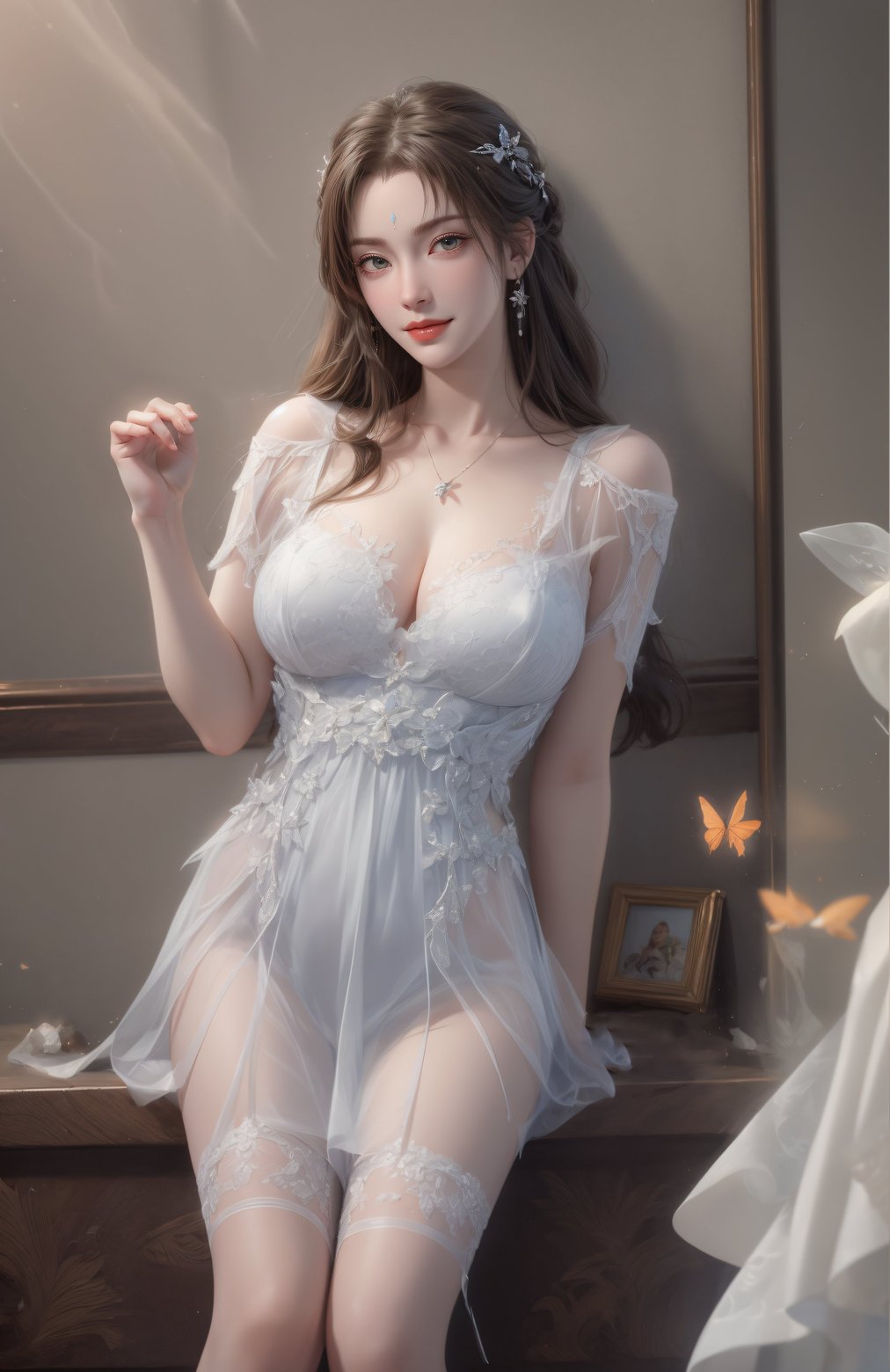 炫酷的ai美女完美世界清漪超清晰4k壁纸下载