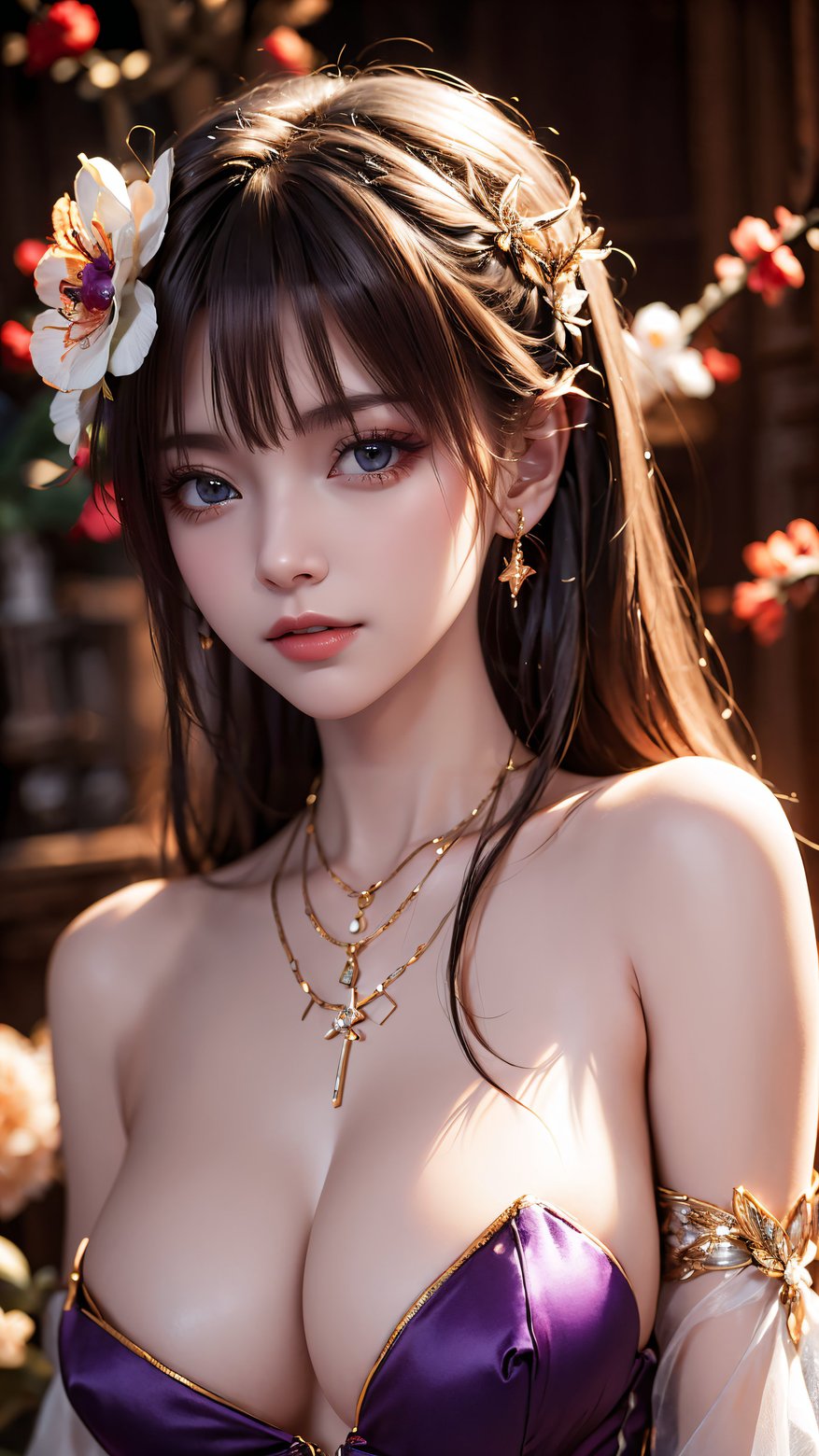 炫酷的ai壁纸神印王座圣采儿超清8k图包下载