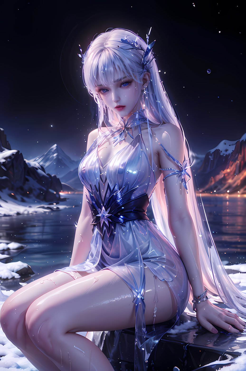 新出炉ai桌面神印王座圣采儿高质量4k图包壁纸