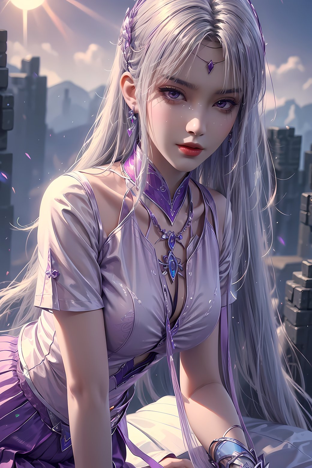 唯美的ai素材斗破苍穹小医仙超清晰6k整理合集