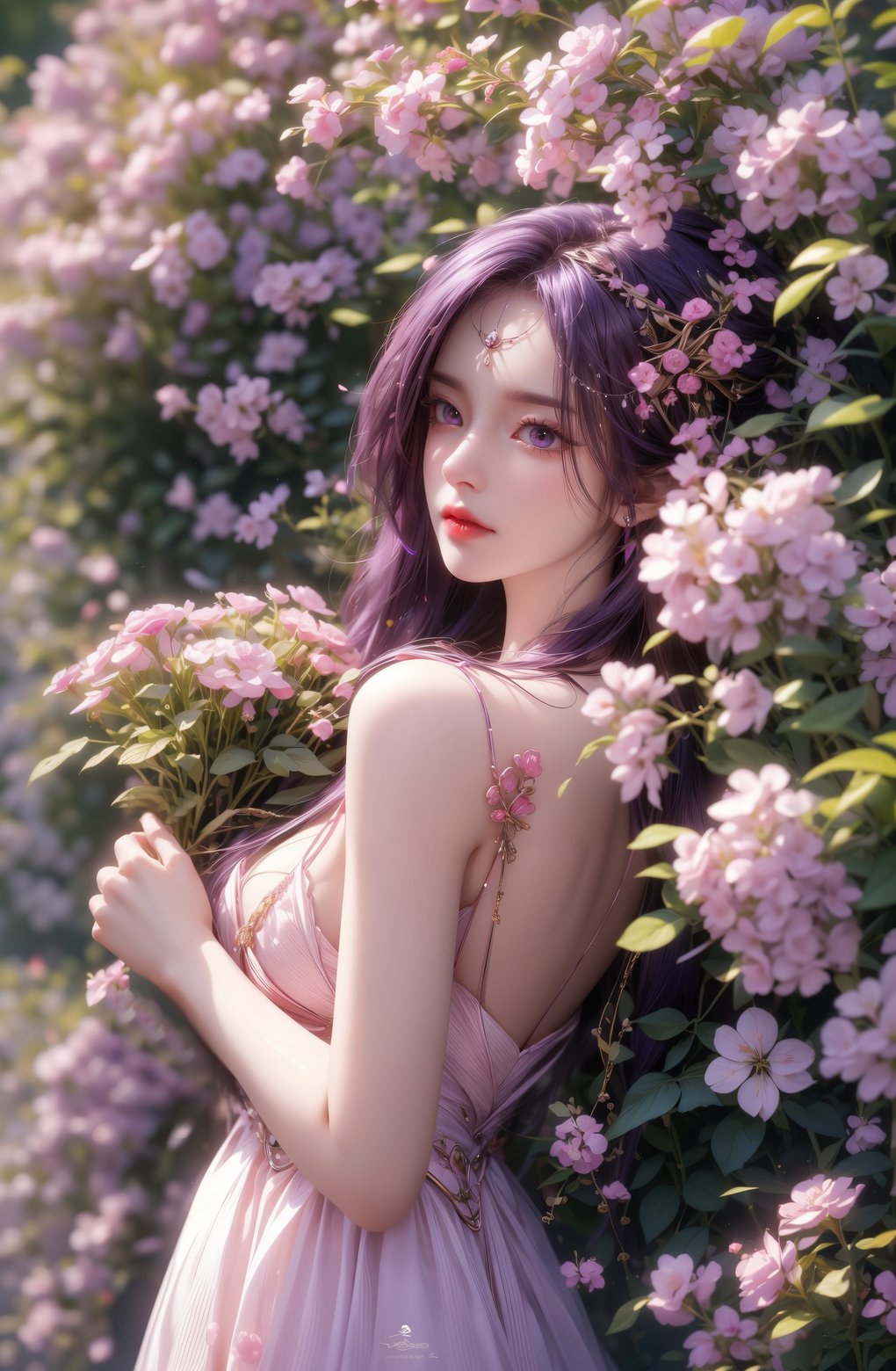 炸裂的ai素材完美世界云曦精美4k整理打包