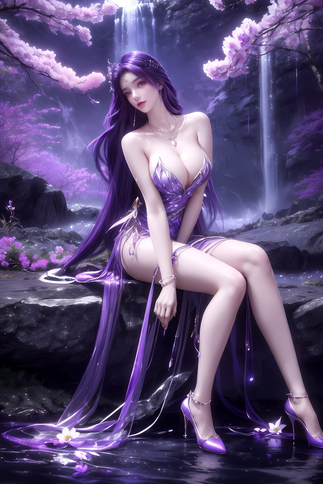 唯美的ai女生完美世界云曦优质8k壁纸网盘下载